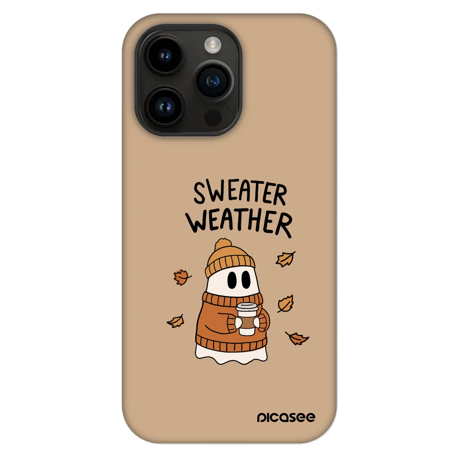 Picasee Fashion Case MagSafe za Apple iPhone 14 Pro Max - Sweater ghost