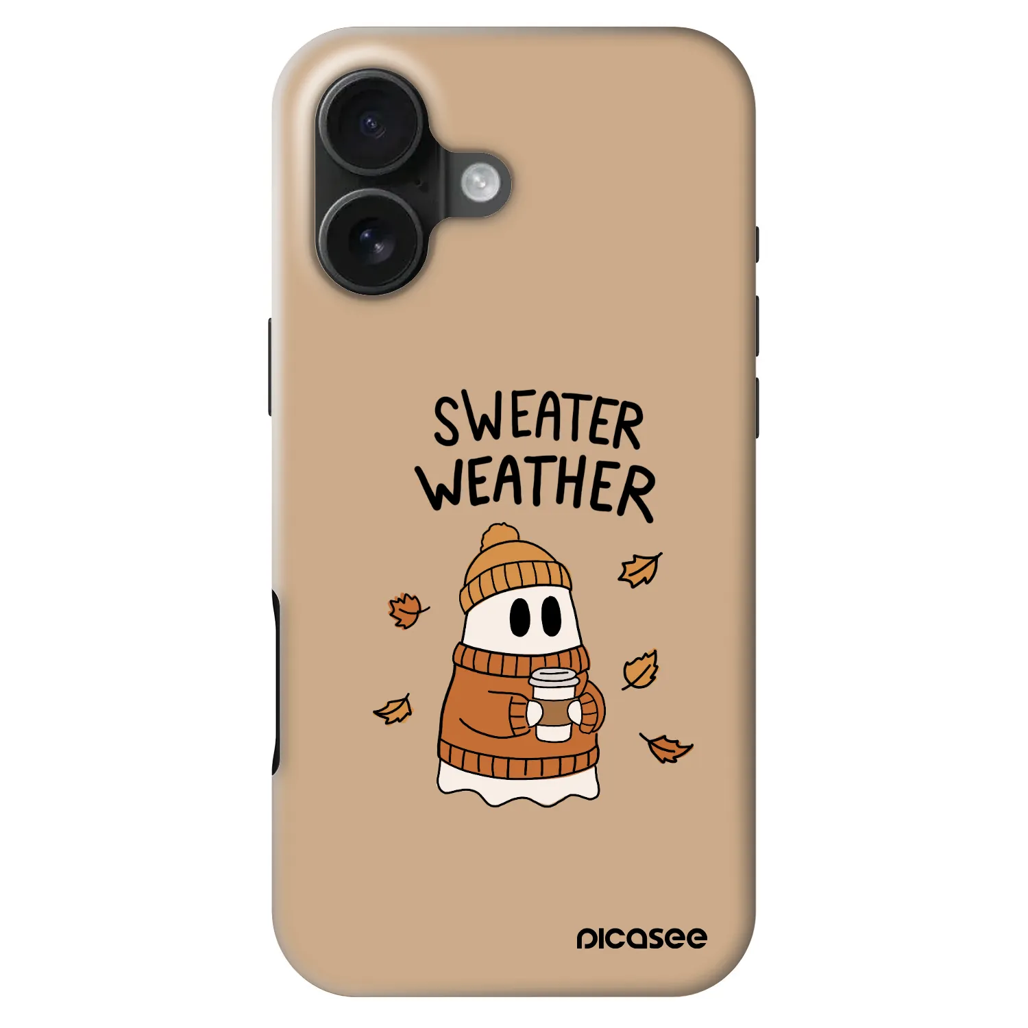 Picasee Fashion Case MagSafe za Apple iPhone 16 - Sweater ghost