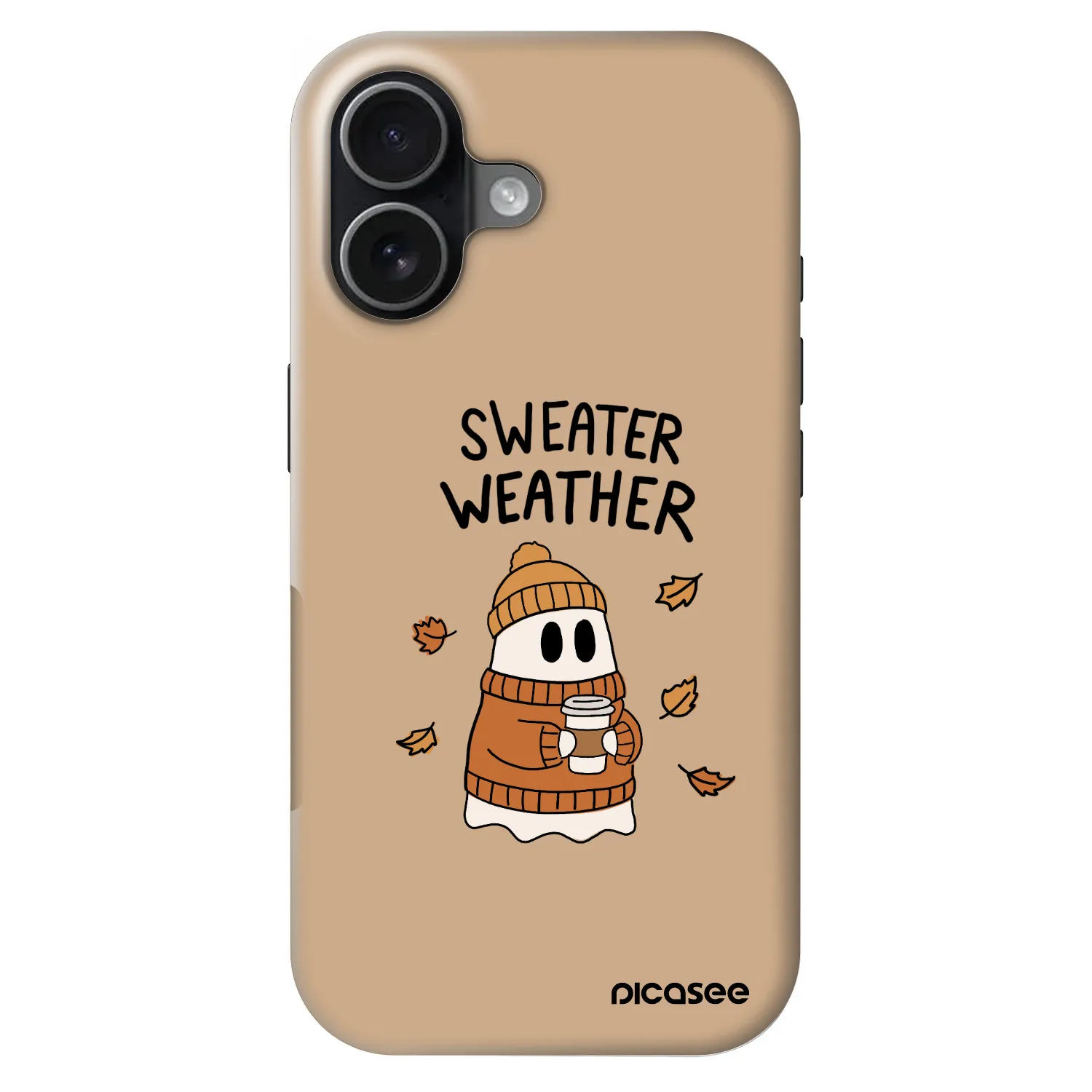 Picasee Fashion Case MagSafe za Apple iPhone 17 - Sweater ghost
