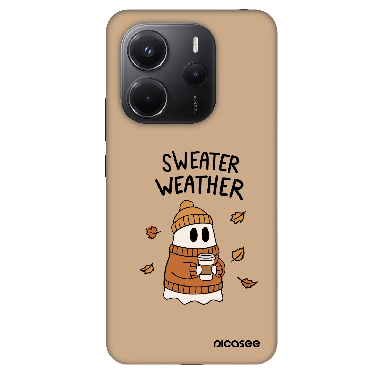 Picasee Fashion Case za Xiaomi Redmi Note 14 4G - Sweater ghost