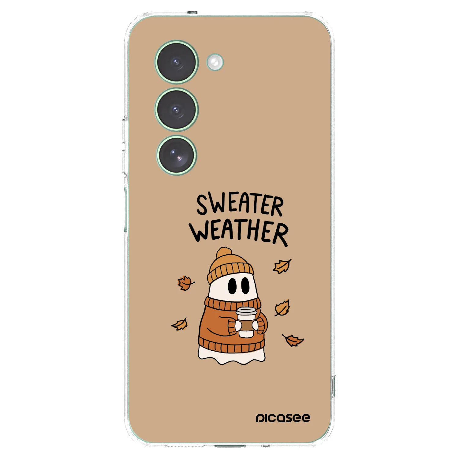 Picasee silikonska prozirna maskica za Xiaomi Redmi 15 5G - Sweater ghost