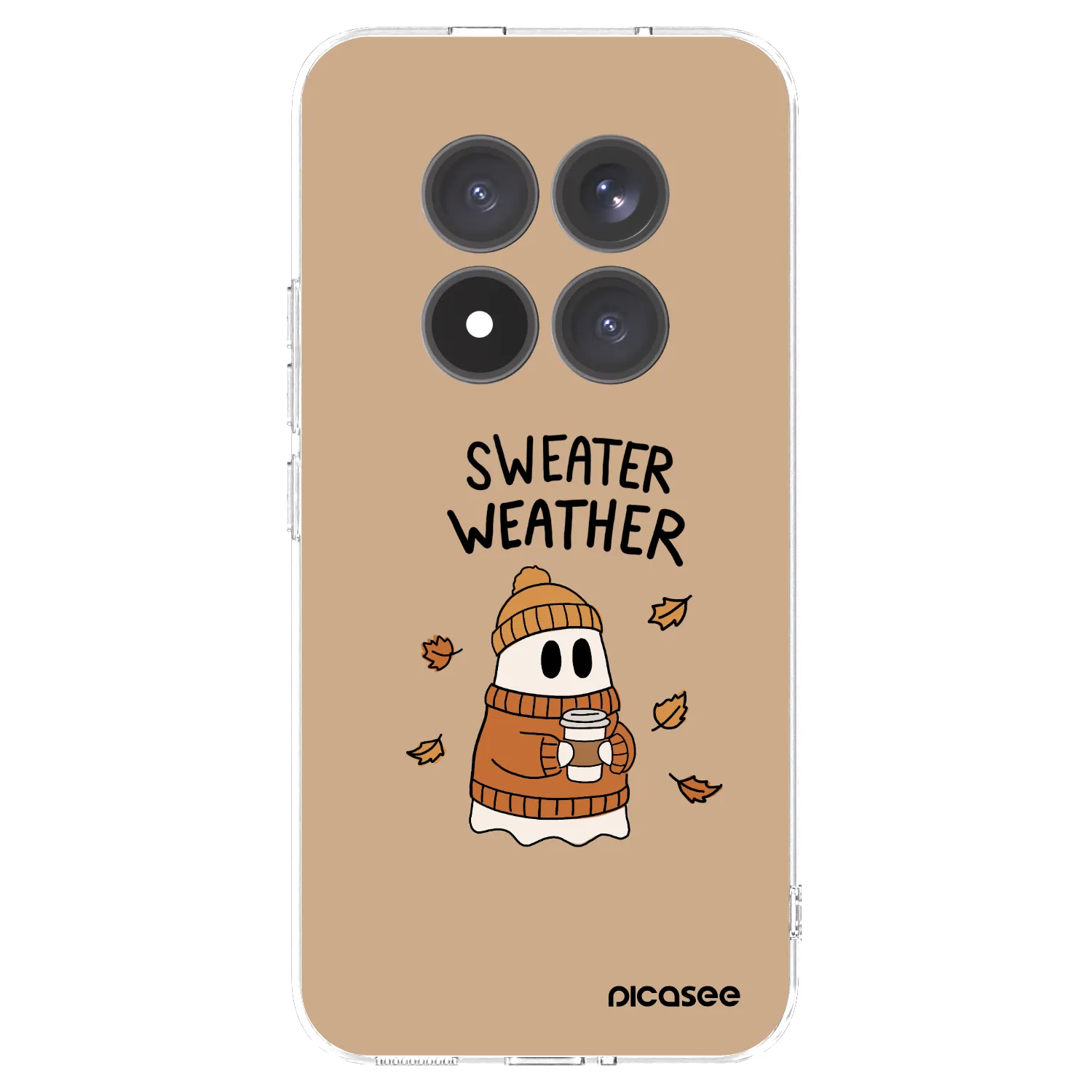 Picasee silikonska prozirna maskica za Xiaomi Redmi Note 15 Pro+ - Sweater ghost