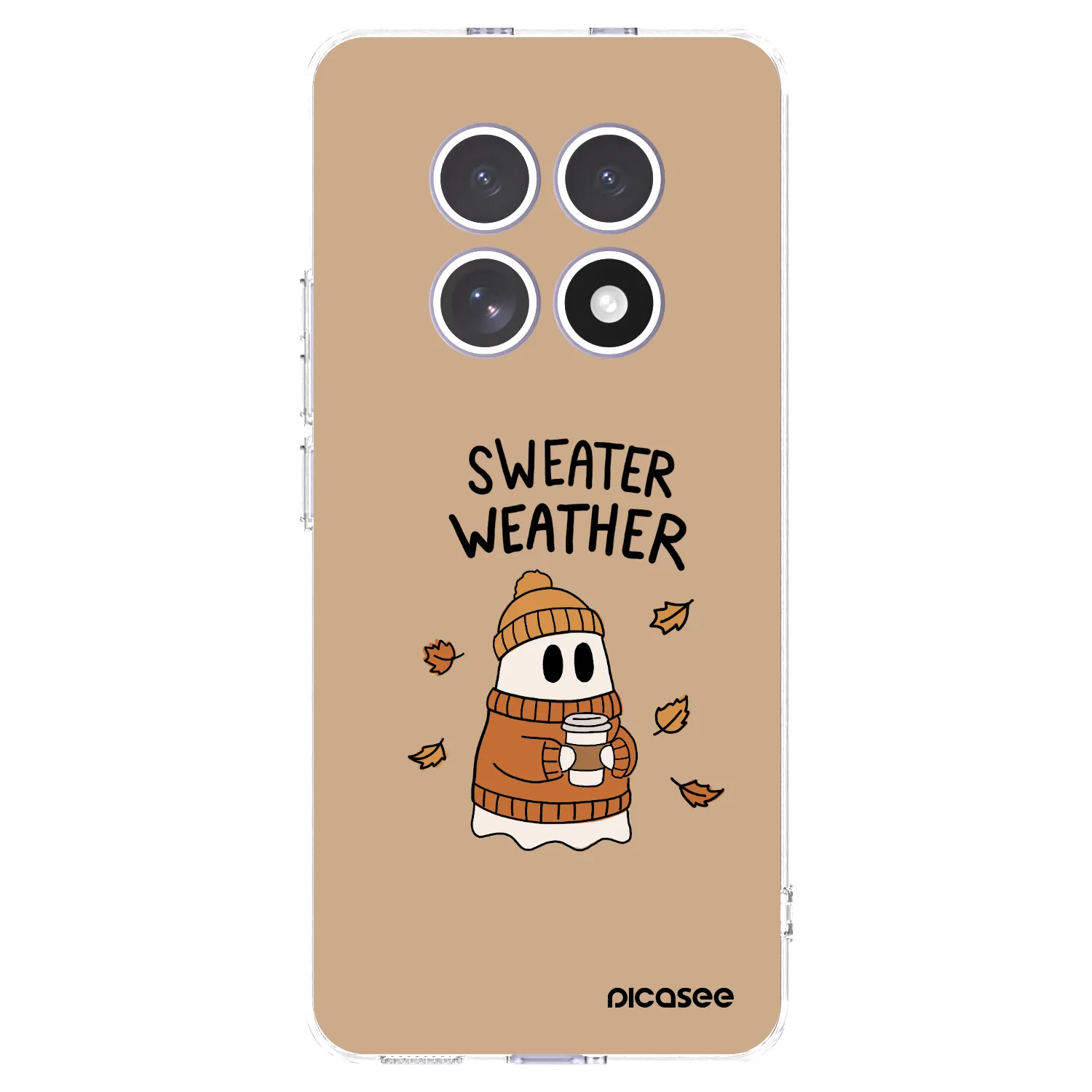 Picasee silikonska prozirna maskica za Xiaomi Redmi Note 15 4G - Sweater ghost