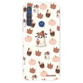 Maskica za Motorola Moto G8 - Pumpkin spice