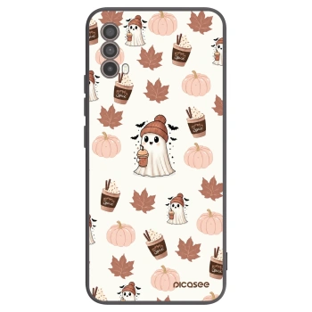 Maskica za Motorola Moto E40 - Pumpkin spice