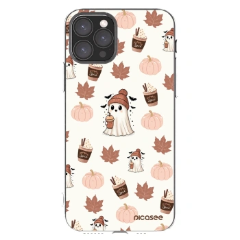 Silikonska prozirna maskica za Apple iPhone 11 Pro - Pumpkin spice