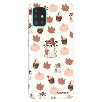 Silikonska prozirna maskica za Samsung Galaxy A51 A515F - Pumpkin spice