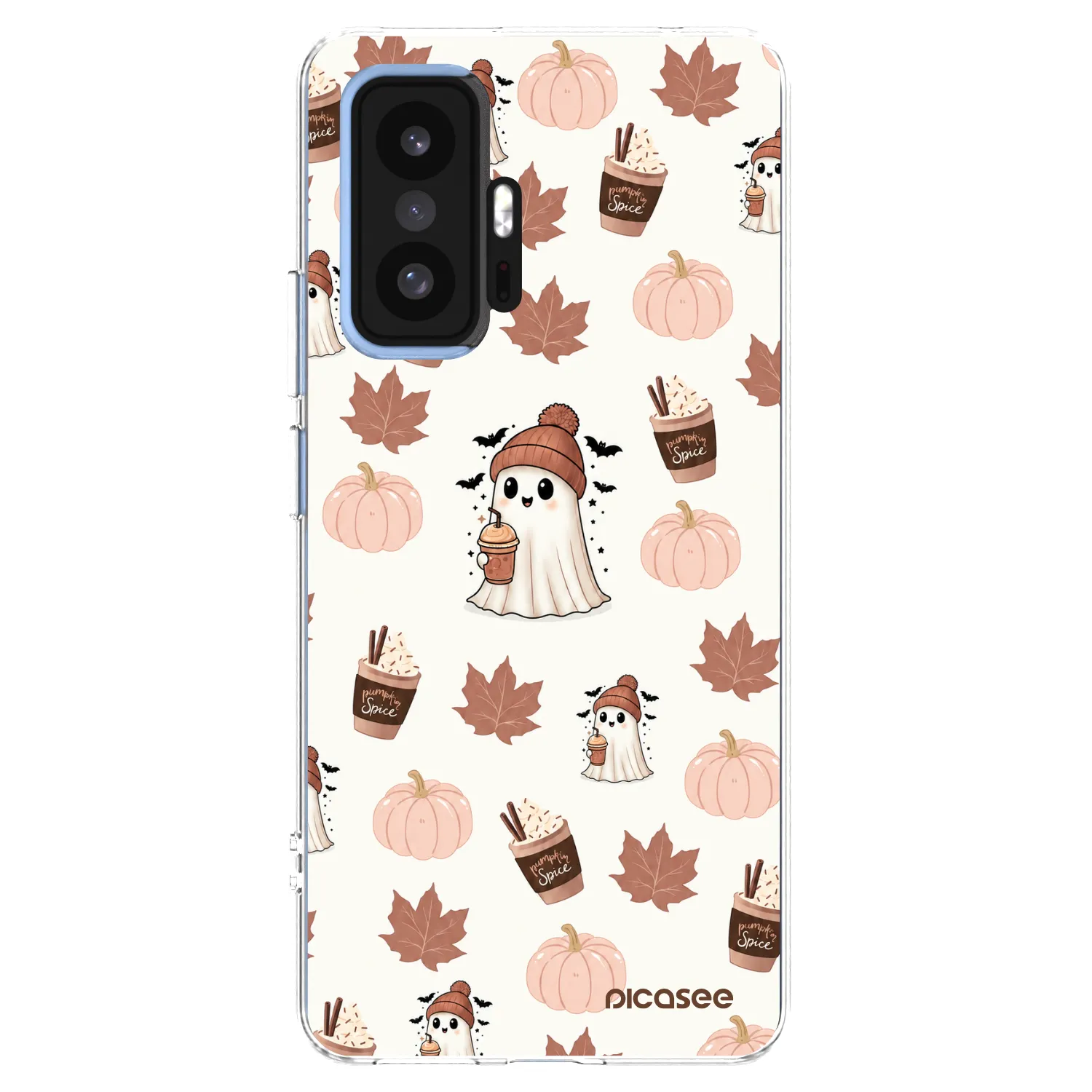 Picasee silikonska prozirna maskica za Xiaomi 11T Pro - Pumpkin spice