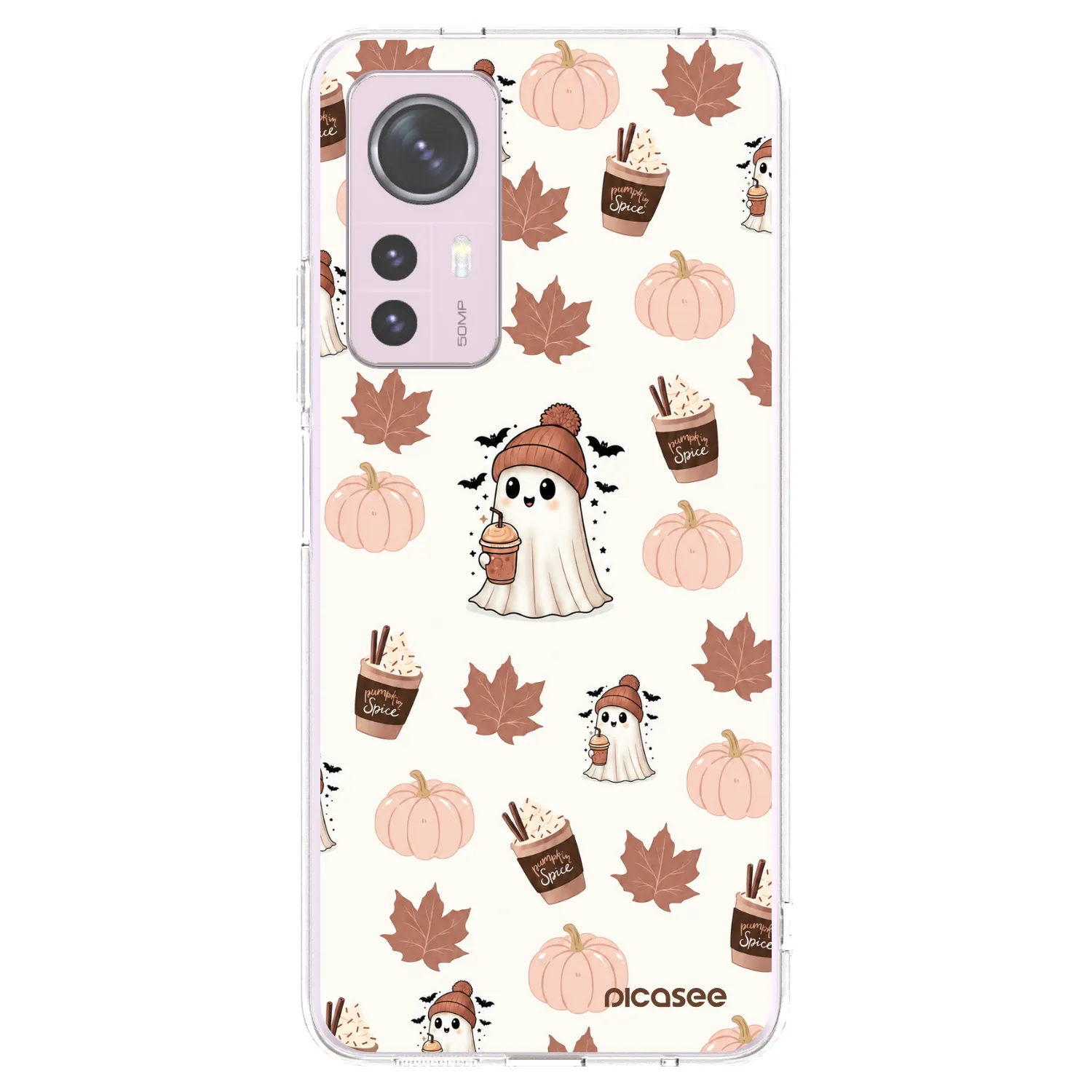 Picasee silikonska prozirna maskica za Xiaomi 12 - Pumpkin spice