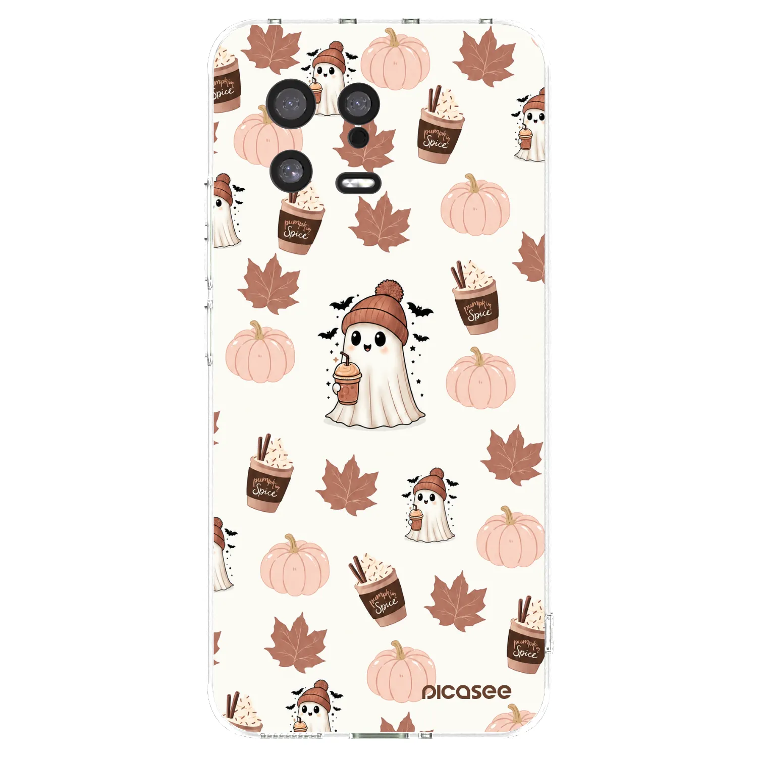 Picasee silikonska prozirna maskica za Xiaomi 13 - Pumpkin spice