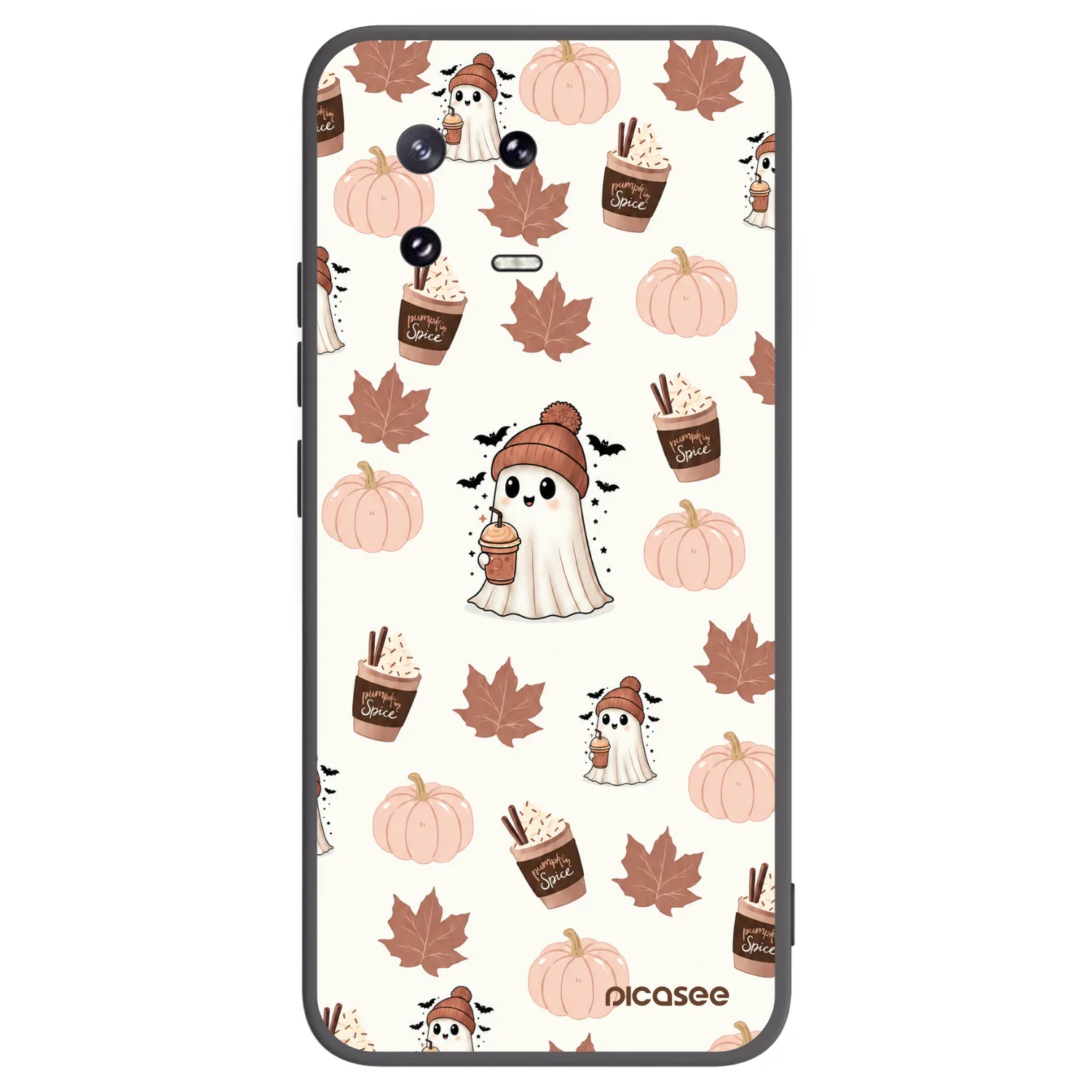 Picasee crna silikonska maskica za Xiaomi 13 Pro - Pumpkin spice