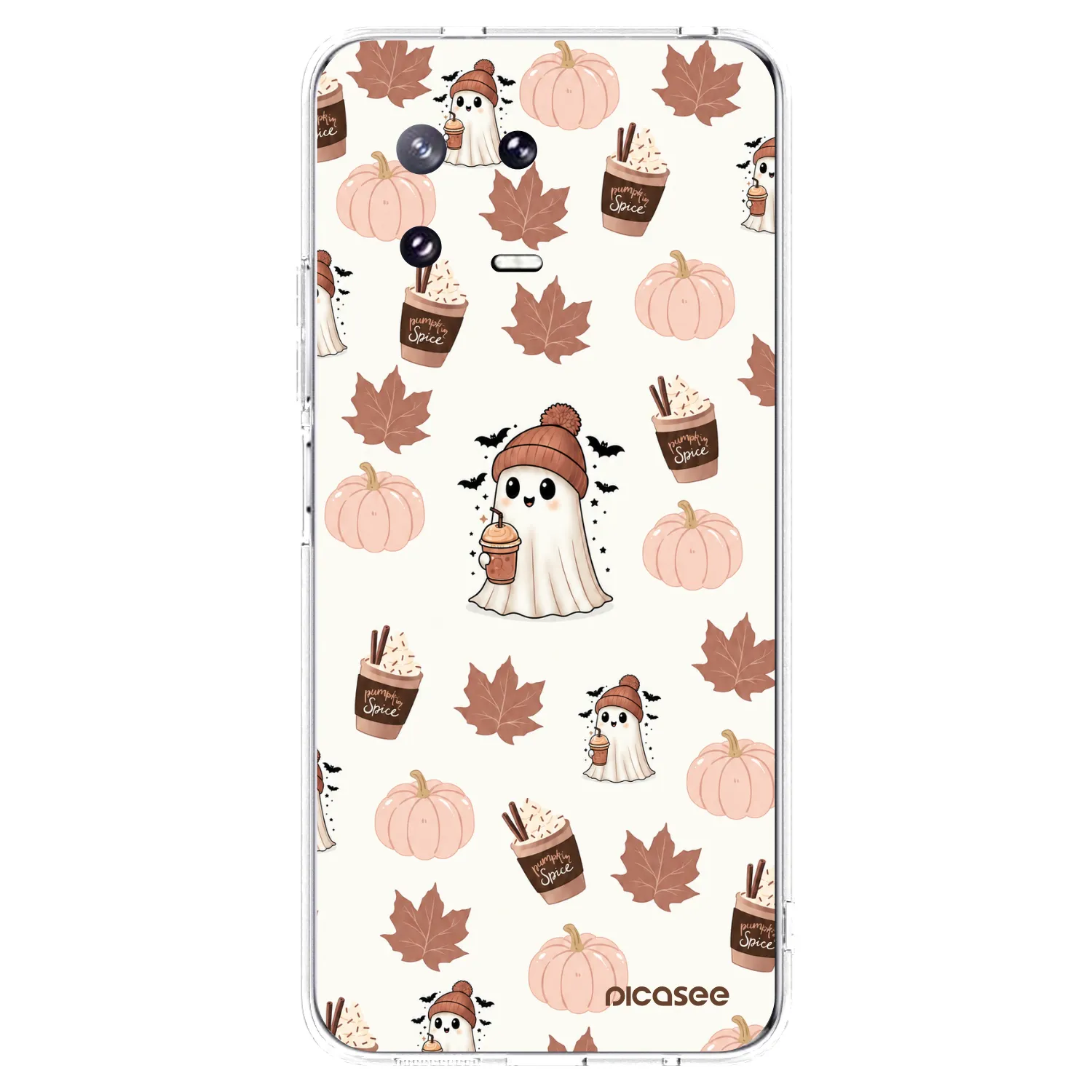 Picasee silikonska prozirna maskica za Xiaomi 13 Pro - Pumpkin spice