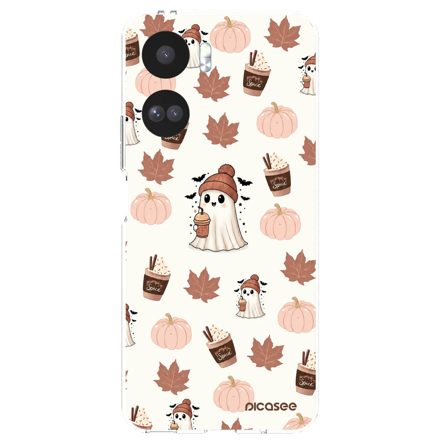 Picasee silikonska prozirna maskica za Honor 90 Lite 5G - Pumpkin spice