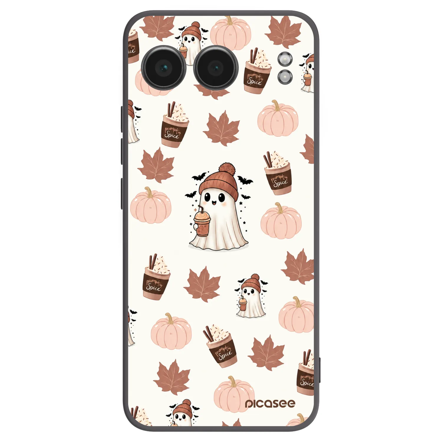 Picasee crna silikonska maskica za OnePlus Nord 4 - Pumpkin spice