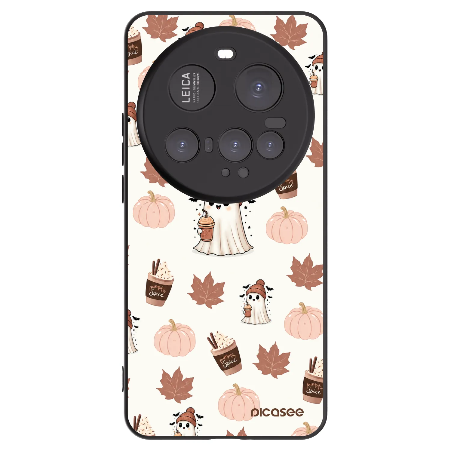 Picasee crna silikonska maskica za Xiaomi 15 Ultra - Pumpkin spice