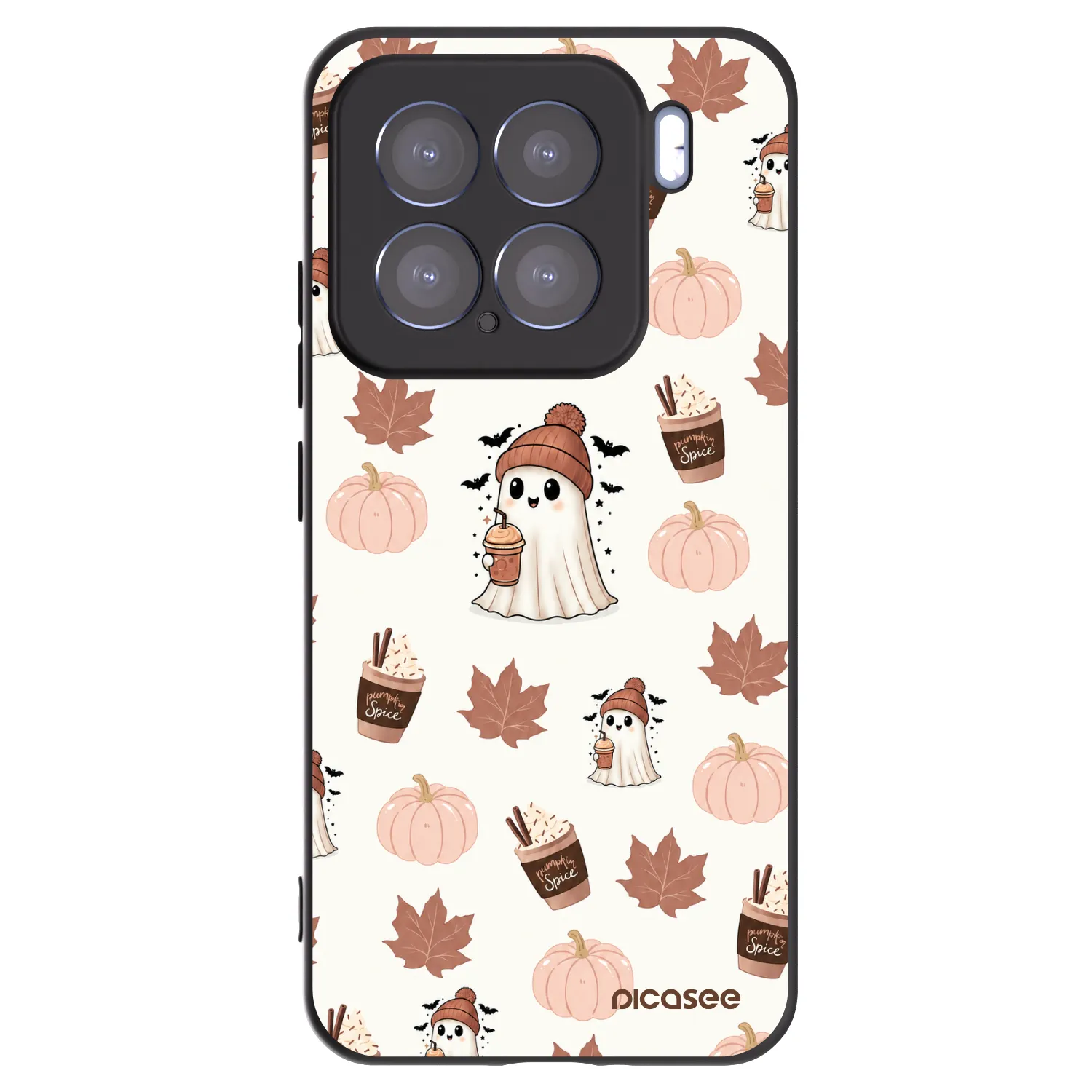 Picasee crna silikonska maskica za Xiaomi 15 - Pumpkin spice