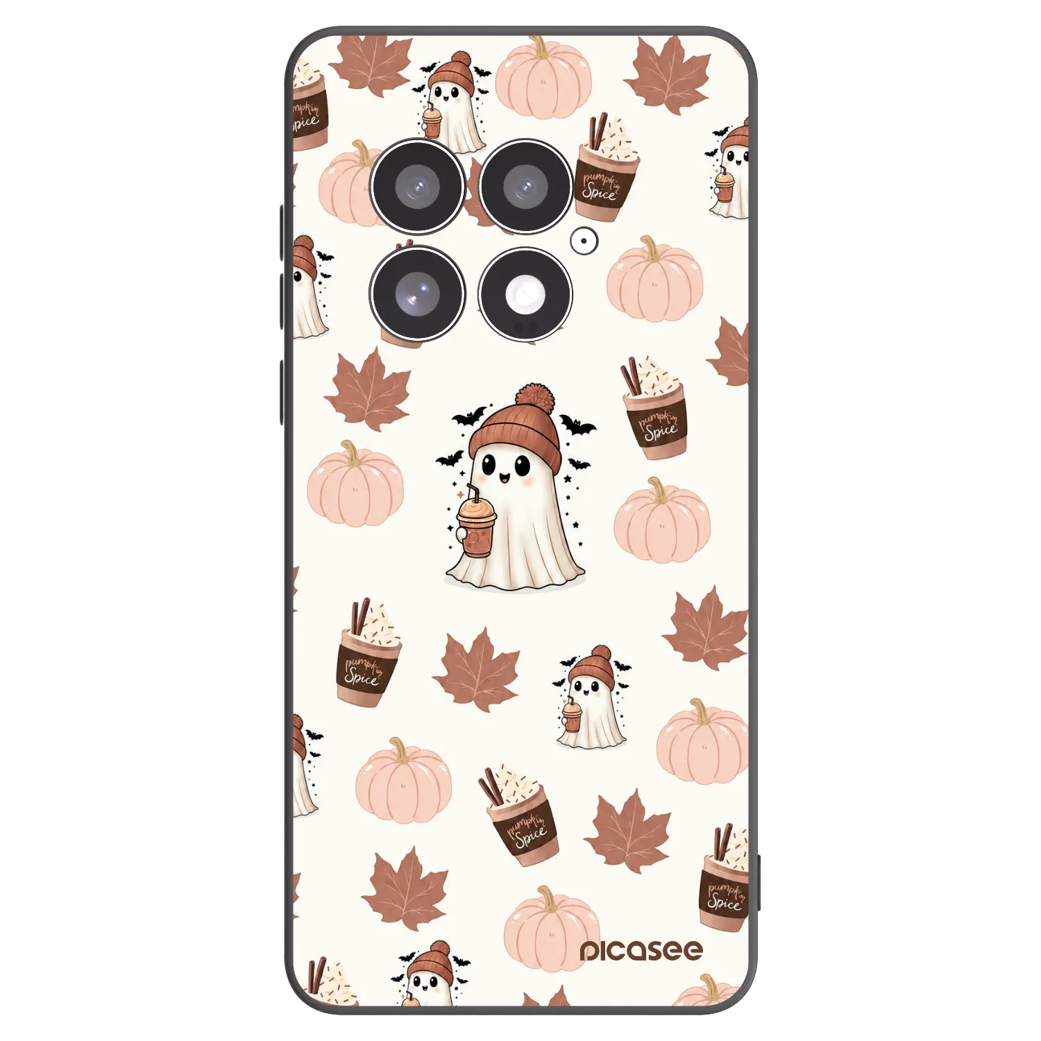 Picasee crna silikonska maskica za OnePlus 13 5G - Pumpkin spice