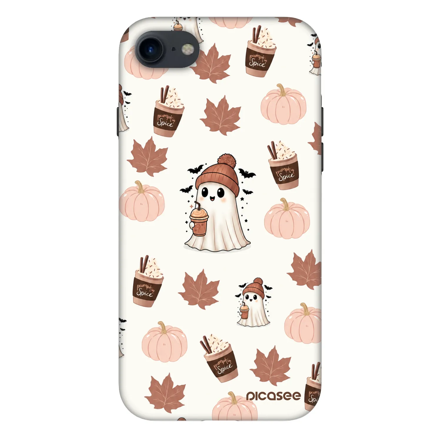Picasee Fashion Case za Apple iPhone SE 2020 - Pumpkin spice
