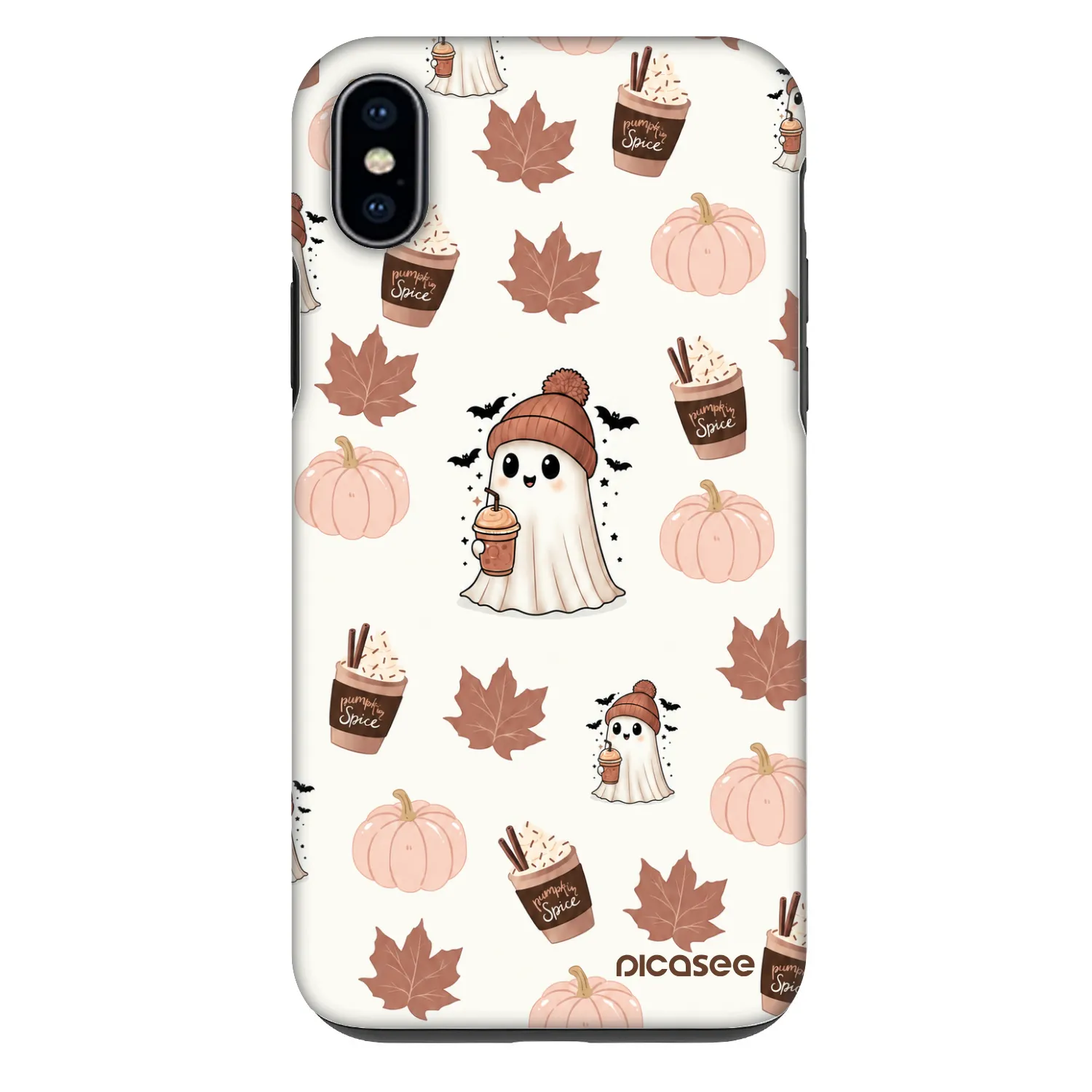Picasee Fashion Case za Apple iPhone XS Max - Pumpkin spice
