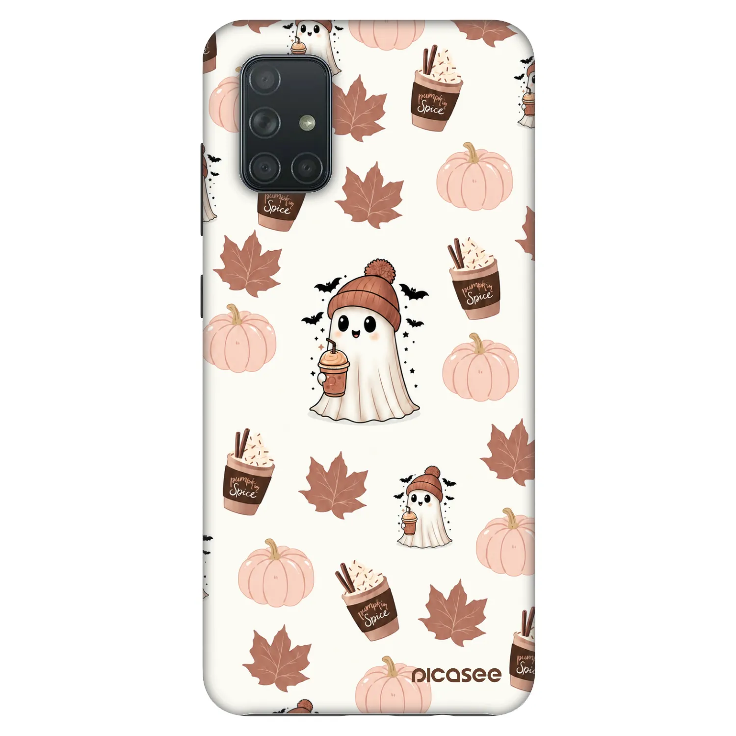 Picasee Fashion Case za Samsung Galaxy A71 A715F - Pumpkin spice