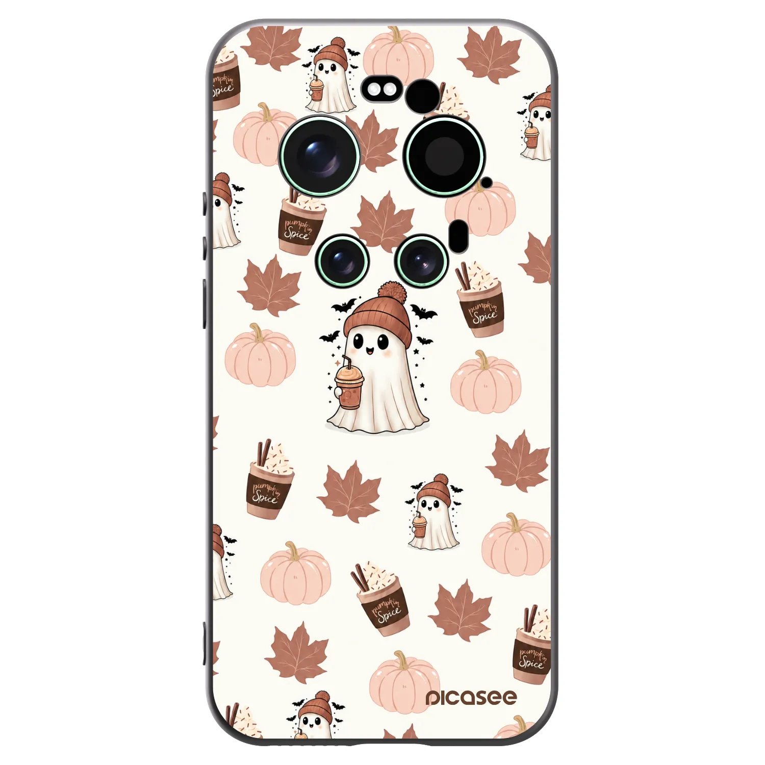 Picasee crna silikonska maskica za Xiaomi 17 Ultra - Pumpkin spice