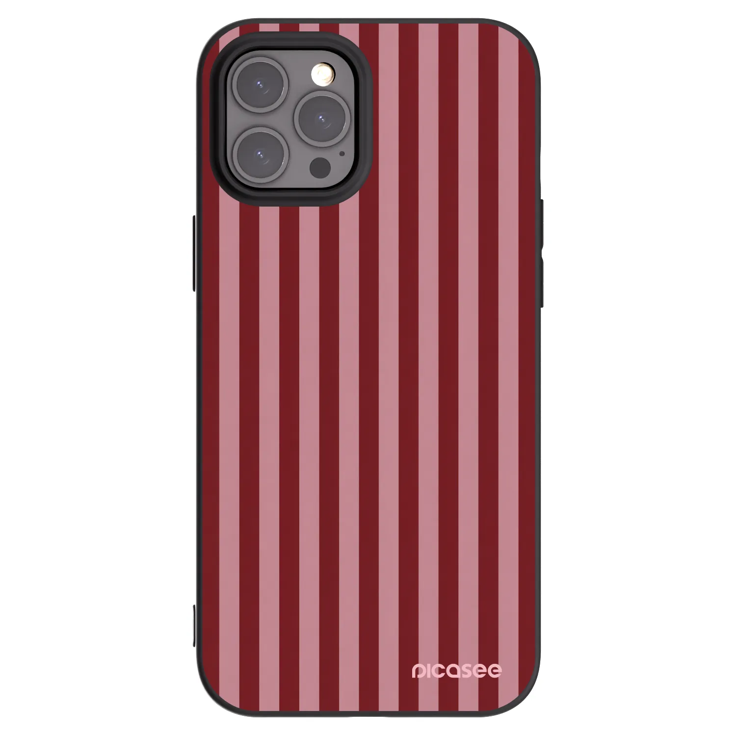 Picasee crna silikonska maskica za Apple iPhone 12 Pro Max - Dawn