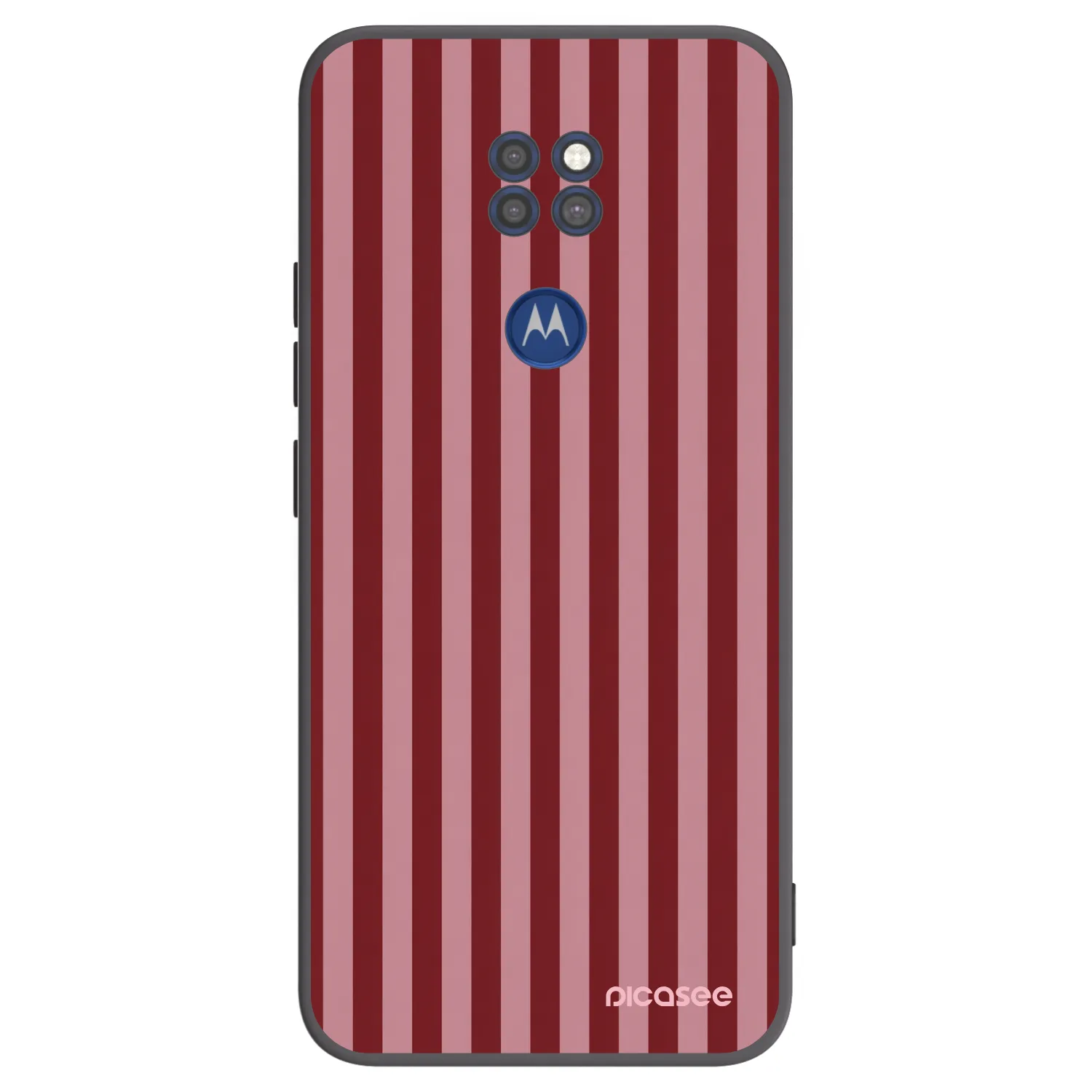 Picasee crna silikonska maskica za Motorola Moto G9 Play - Dawn