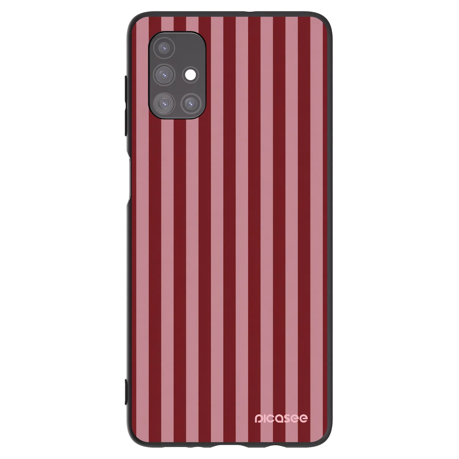 Picasee crna silikonska maskica za Samsung Galaxy M51 M515F - Dawn