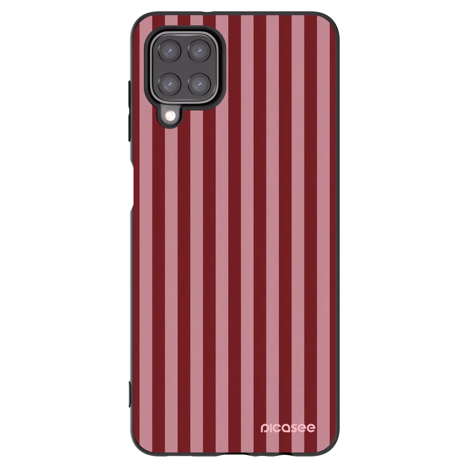 Picasee crna silikonska maskica za Samsung Galaxy A12 A125F - Dawn