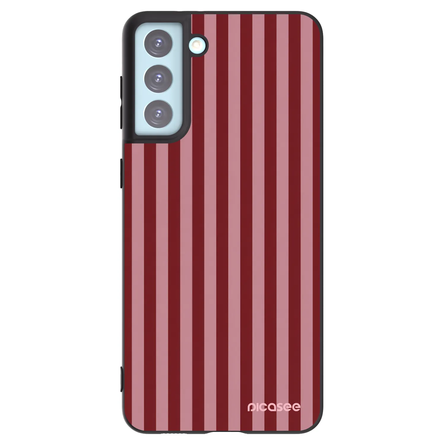 Picasee crna silikonska maskica za Samsung Galaxy S21+ 5G G996F - Dawn