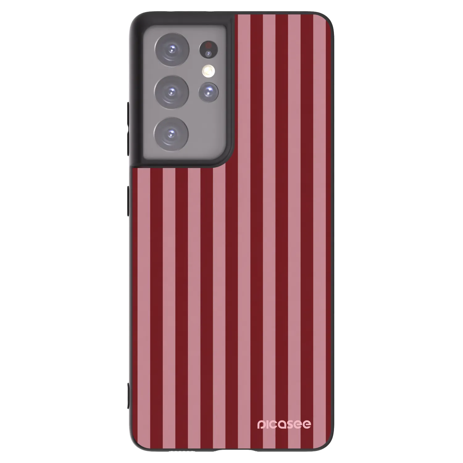 Picasee crna silikonska maskica za Samsung Galaxy S21 Ultra 5G G998B - Dawn