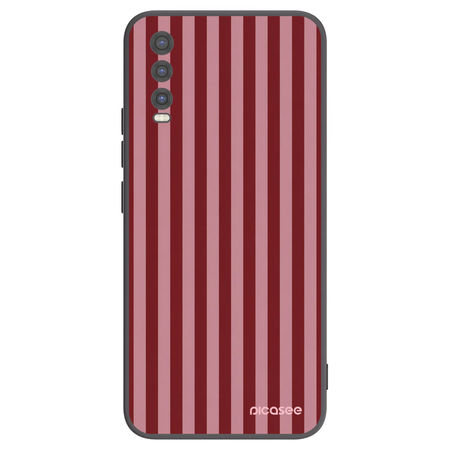 Picasee crna silikonska maskica za Vivo Y20s - Dawn