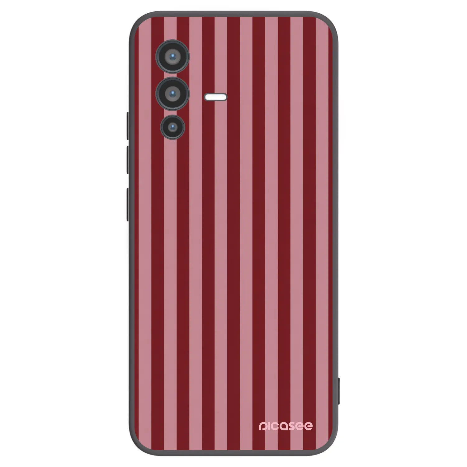 Picasee crna silikonska maskica za Vivo V23 5G - Dawn