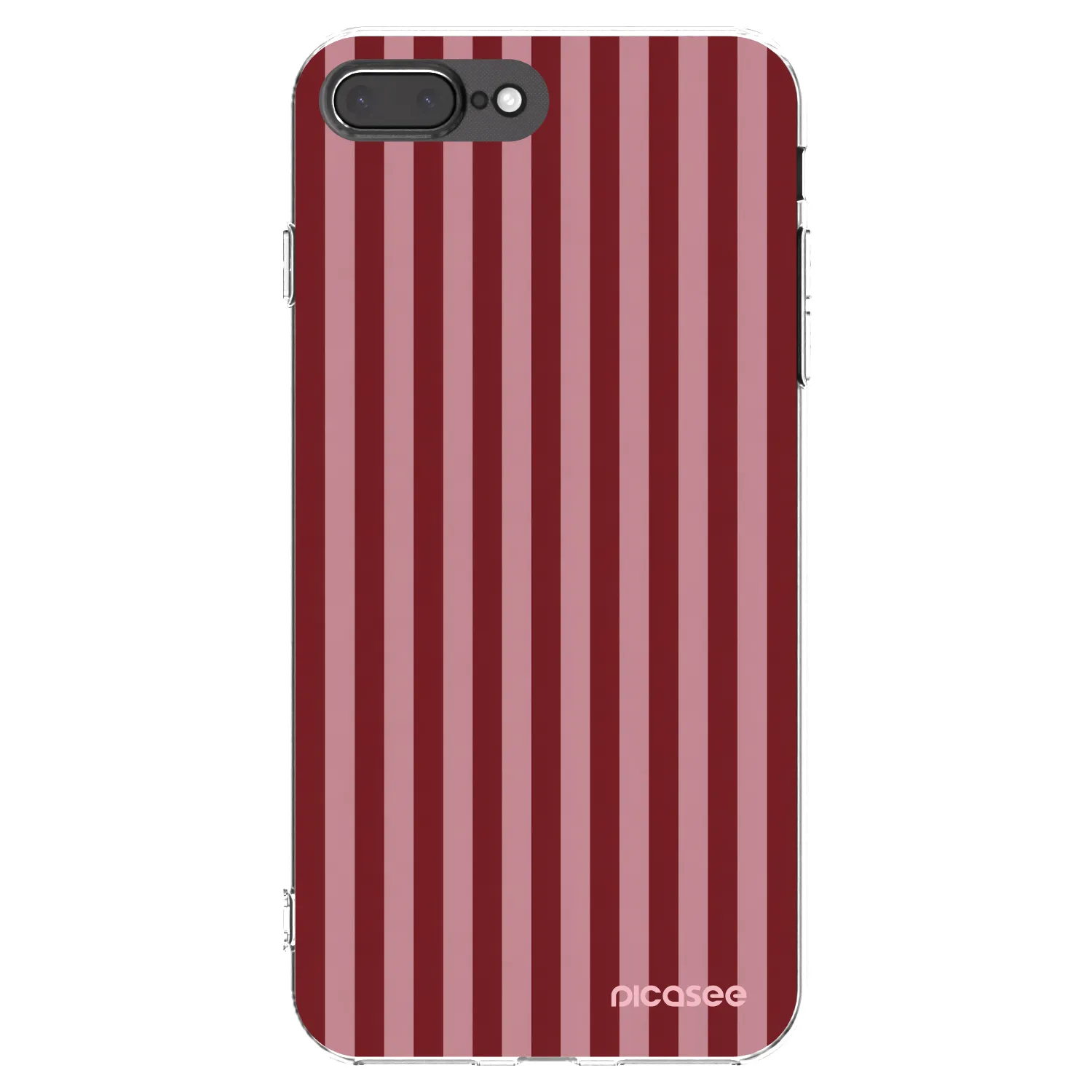 Picasee silikonska prozirna maskica za Apple iPhone 8 Plus - Dawn
