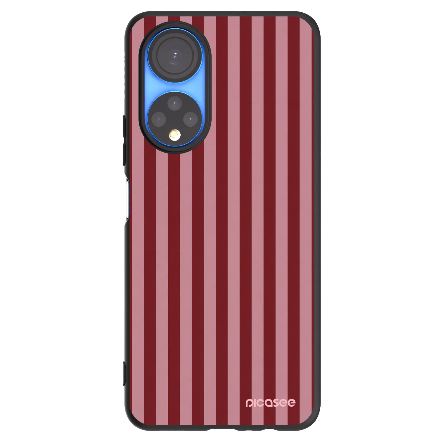 Picasee crna silikonska maskica za Honor X7 - Dawn