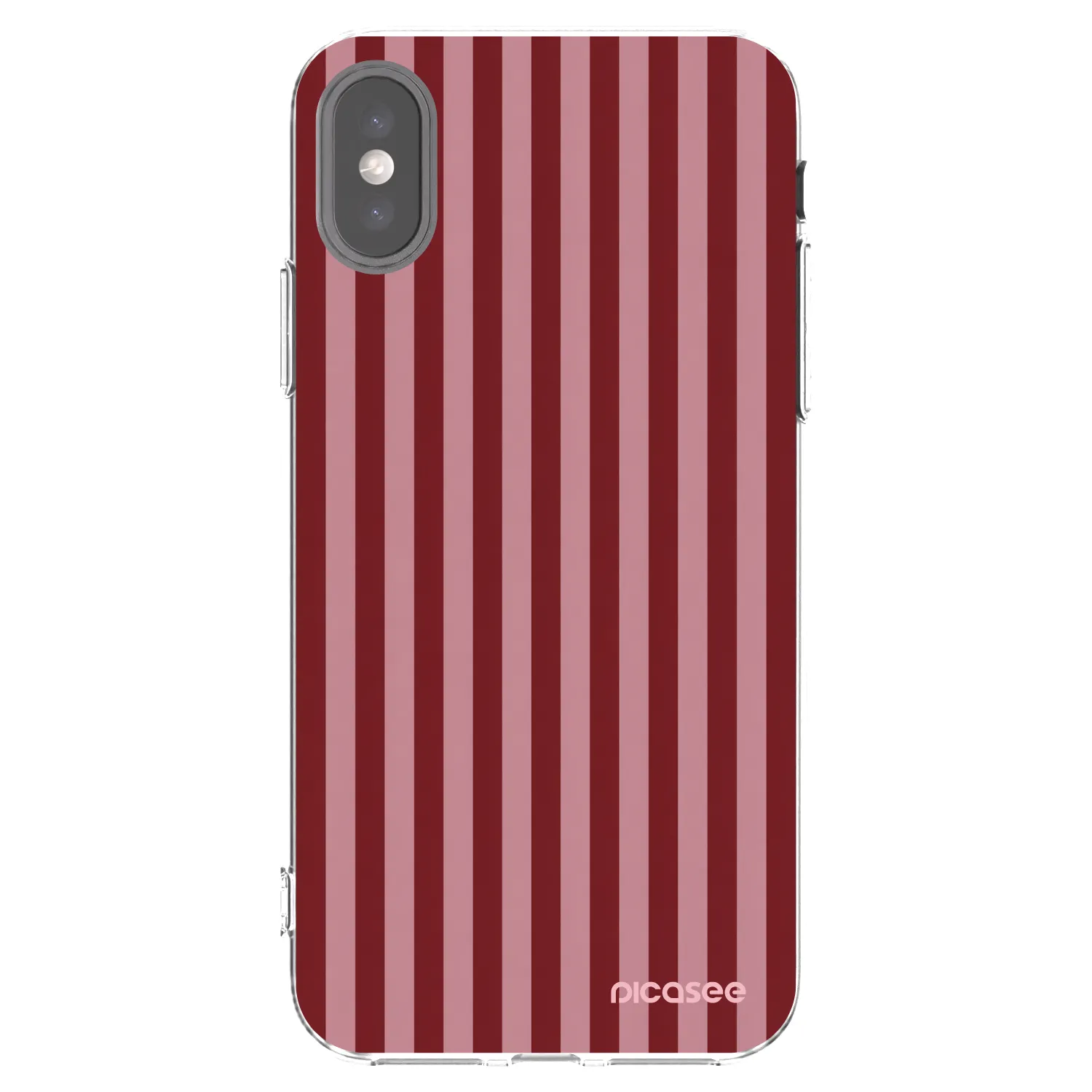 Picasee silikonska prozirna maskica za Apple iPhone X/XS - Dawn