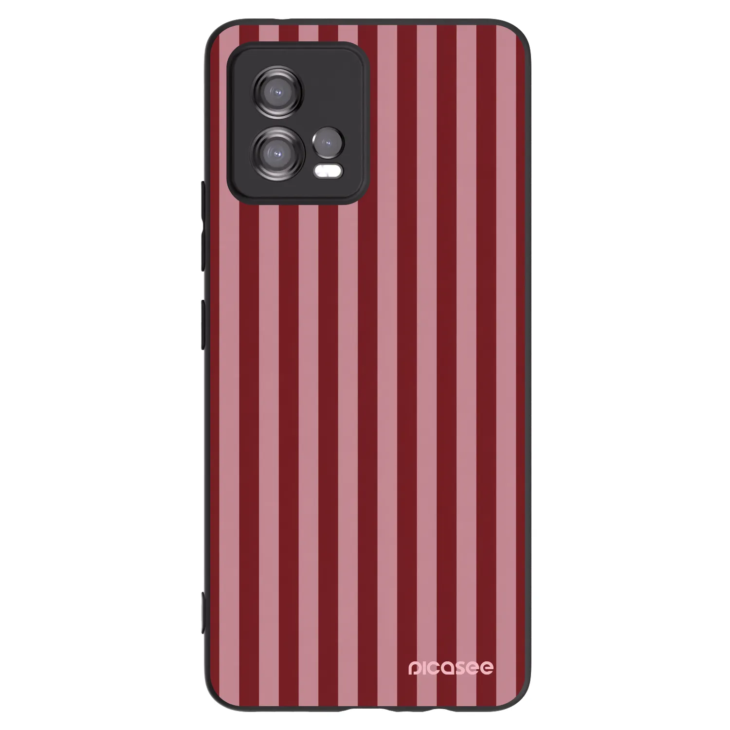 Picasee crna silikonska maskica za Motorola Moto G72 - Dawn