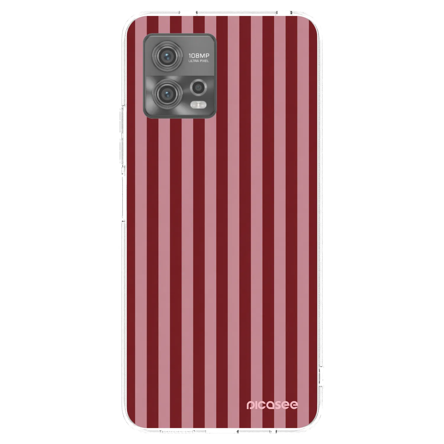 Picasee silikonska prozirna maskica za Motorola Moto G72 - Dawn