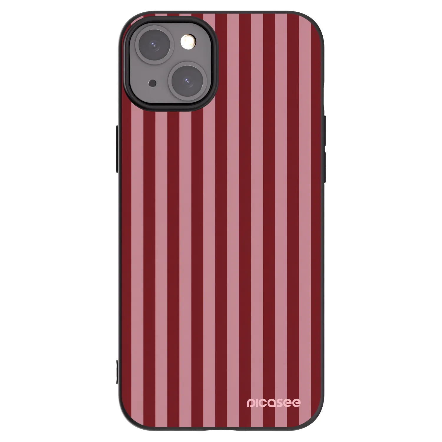 Picasee crna silikonska maskica za Apple iPhone 15 Plus - Dawn