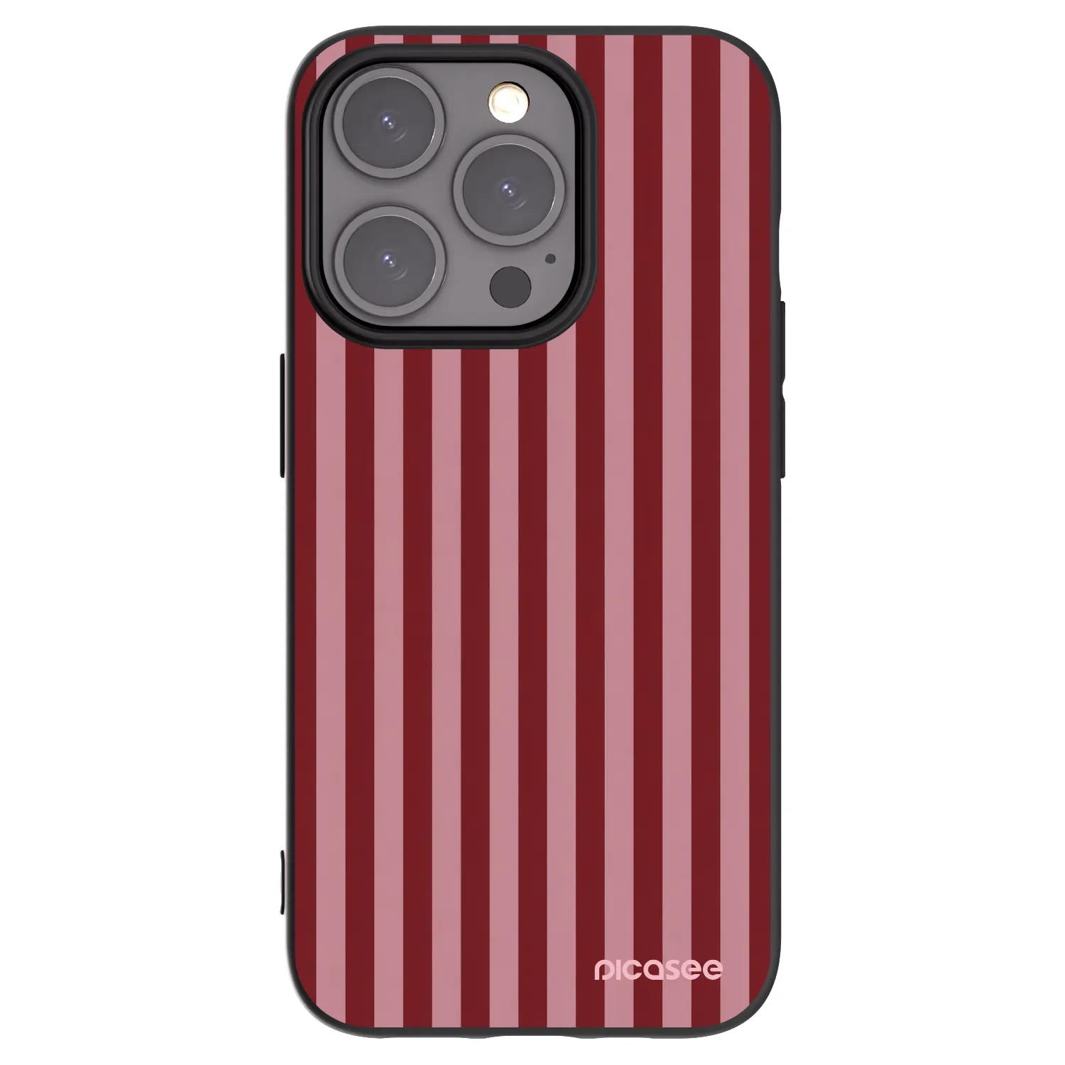 Picasee crna silikonska maskica za Apple iPhone 15 Pro - Dawn