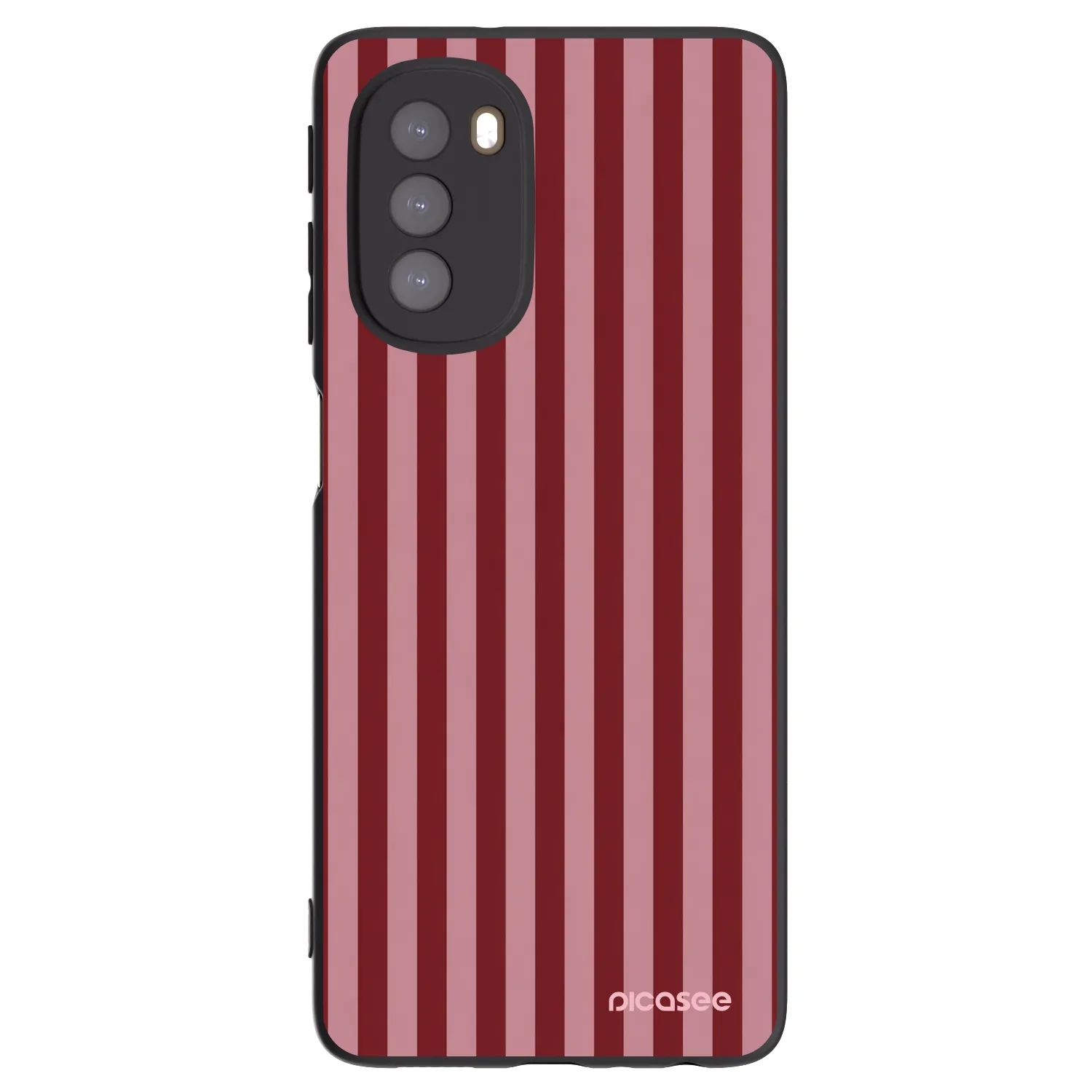 Picasee crna silikonska maskica za Motorola Moto G51 - Dawn