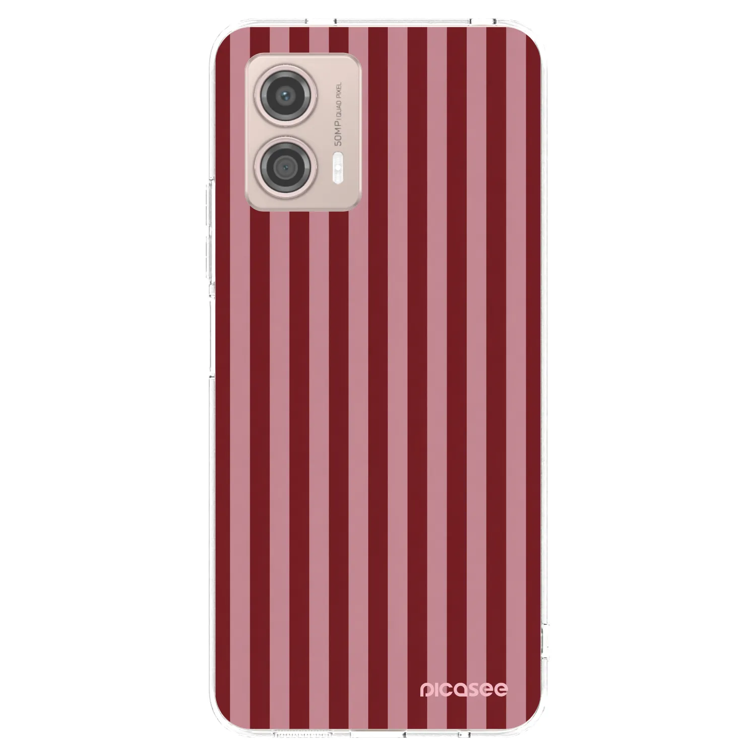 Picasee silikonska prozirna maskica za Motorola Moto G53 5G - Dawn