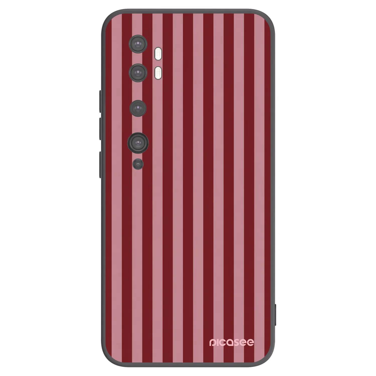 Picasee crna silikonska maskica za Xiaomi Mi Note 10 (Pro) - Dawn