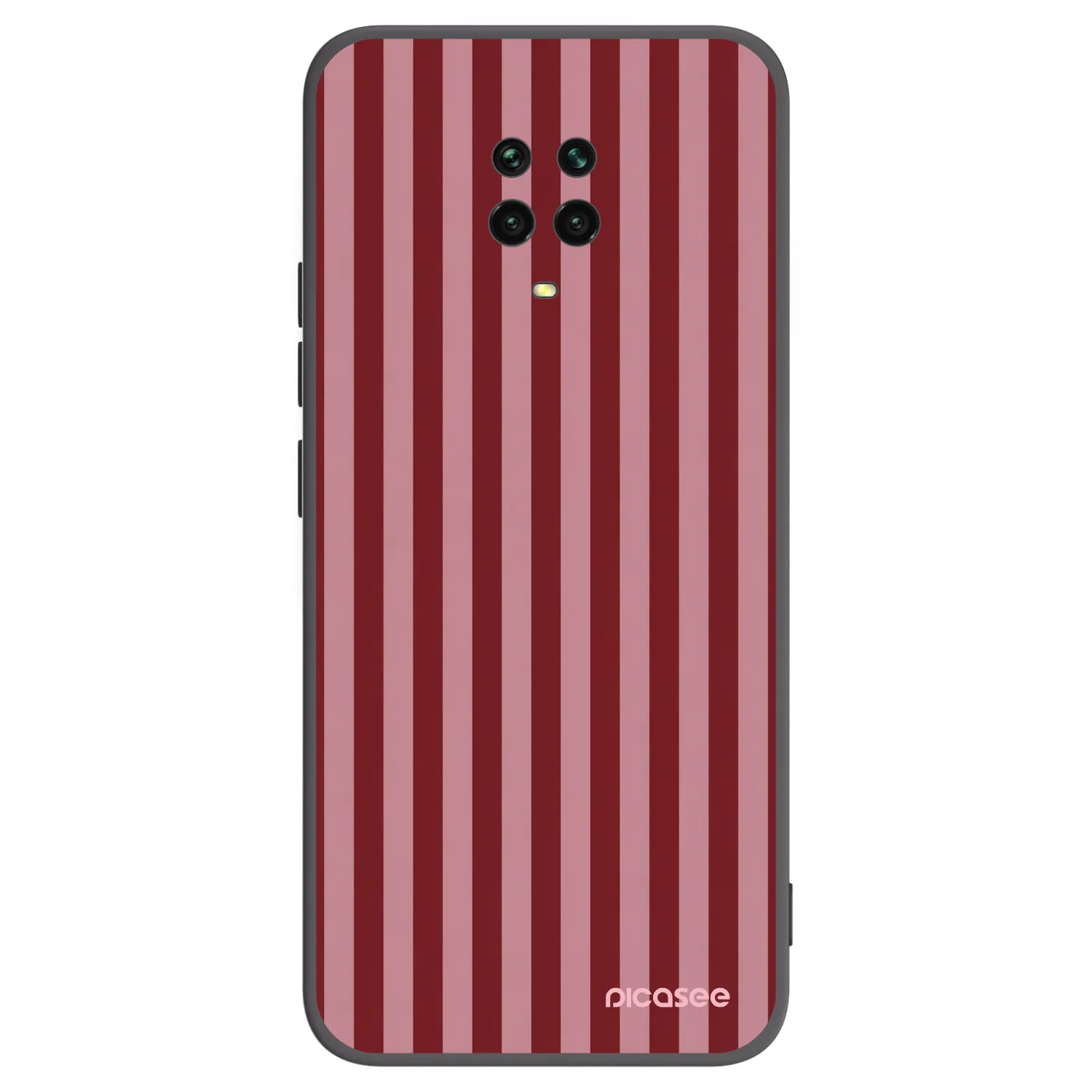 Picasee crna silikonska maskica za Xiaomi Redmi Note 9S - Dawn