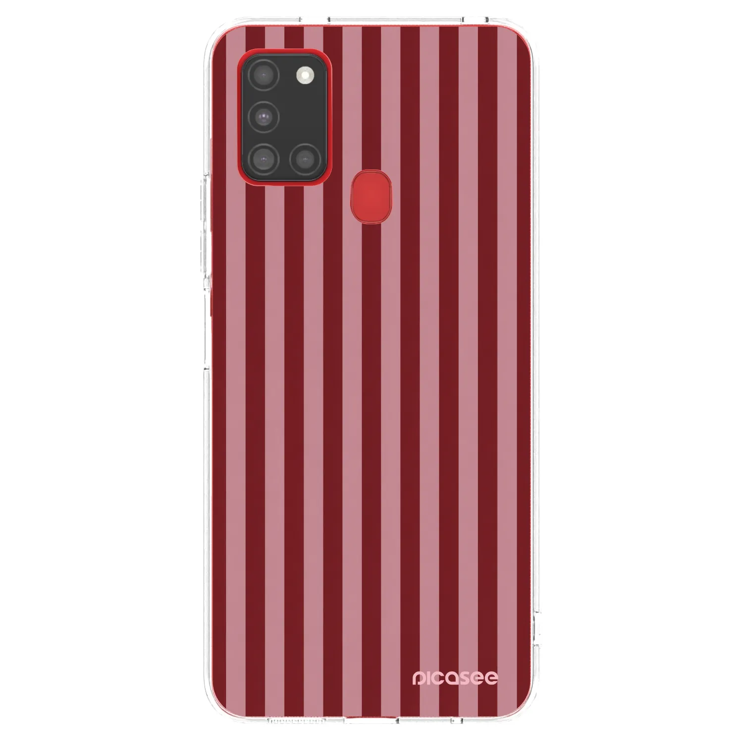Picasee silikonska prozirna maskica za Samsung Galaxy A21s - Dawn