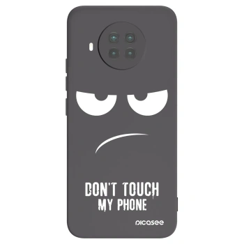 Picasee crna silikonska maskica za Xiaomi Mi 10T Lite - Don't Touch My Phone