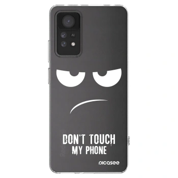 Picasee silikonska prozirna maskica za Xiaomi Redmi Note 11 Pro - Don't Touch My Phone