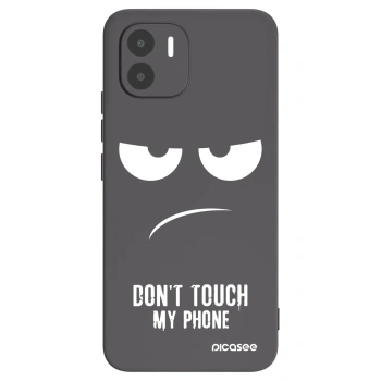 Picasee crna silikonska maskica za Xiaomi Redmi A1 - Don't Touch My Phone