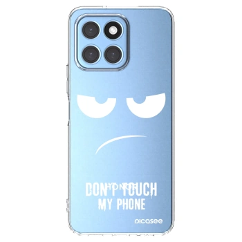 Picasee silikonska prozirna maskica za Honor X6 - Don't Touch My Phone