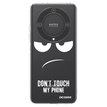 Picasee silikonska prozirna maskica za Honor Magic5 Lite 5G - Don't Touch My Phone